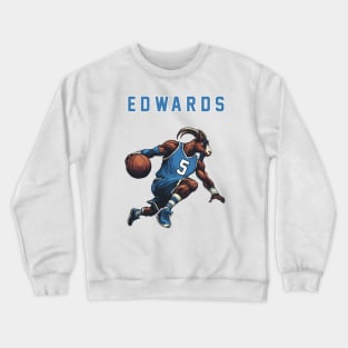 Anthony Edwards Goat Timberwolves Crewneck Sweatshirt